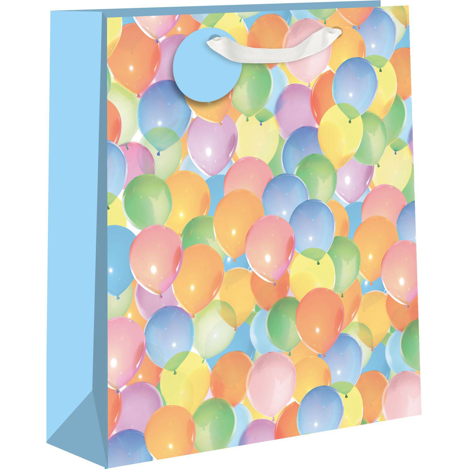 Large Pictura gift bags with colorful balloon designs, perfect for party presents and celebrations.